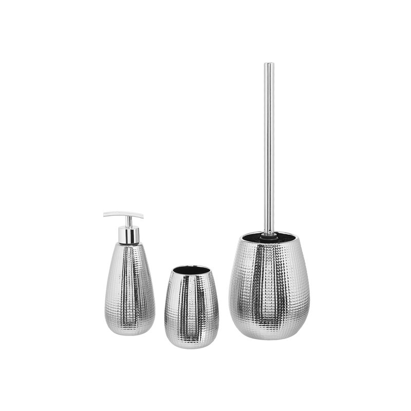 Wenko 3-tlg. Badezimmerzubehör-Set & Bewertungen | Wayfair.de